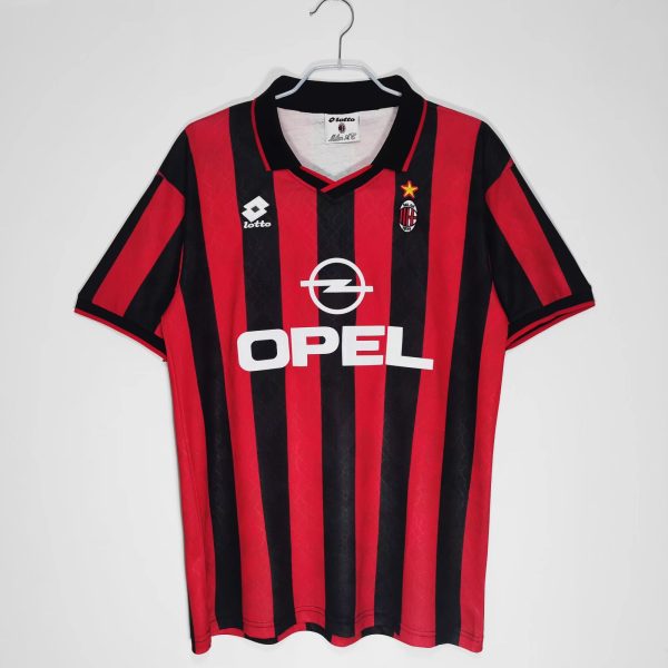 AC Milan 1995-96 Thuis tenue Korte Mouw