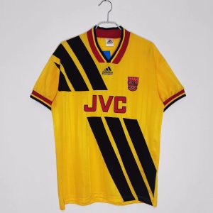Arsenal 1993/94 Uit tenue Korte Mouw Retro Voetbalshirts