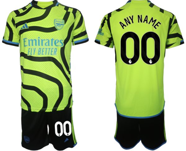 Arsenal Any Name Uit tenue Voetbalshirts 2023-24 Korte Mouw (+ Korte broeken)