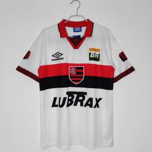 Flamengo 1995 Uit tenue Korte Mouw Retro Voetbalshirts