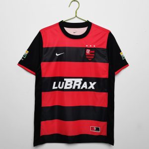 Flamengo 2000/01 Thuis tenue Korte Mouw Retro Voetbalshirts
