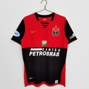 Flamengo 2007/08 Thuis tenue Korte Mouw Retro Voetbalshirts