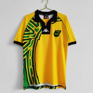 Jamaica 1998 Thuis tenue Korte Mouw Retro Voetbalshirts