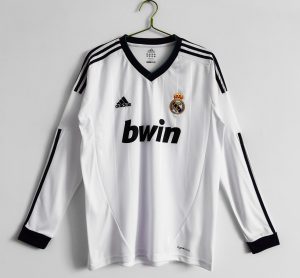 Real Madrid 2012/13 Thuis tenue Lange Mouwen Retro Voetbalshirts