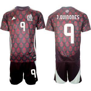 Copa América 2024 Mexico Voetbaltenue 2024/25 Julian Quinones #9 Thuis tenue Korte Mouw (+ Korte broeken)
