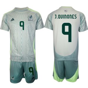 Copa América 2024 Mexico Voetbaltenue 2024/25 Julian Quinones #9 Uit tenue Korte Mouw (+ Korte broeken)