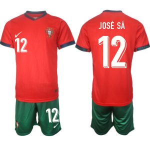 EK 2024 Portugal Voetbaltenue 2024/25 Jose Sa #12 Thuis tenue Korte Mouw (+ Korte broeken)