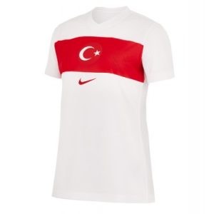 Goedkope Dames EK 2024 Turkije Thuis tenue Voetbalshirts Korte Mouw Kopen
