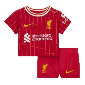 Goedkope Kids Liverpool Voetbaltenue 2024/25 Thuis tenue Korte Mouw (+ Korte broeken) Kopen