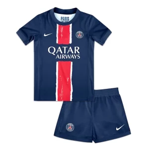 Goedkope Kids Paris Saint Germain PSG Voetbaltenue 2024/25 Thuis tenue Korte Mouw (+ Korte broeken) Kopen