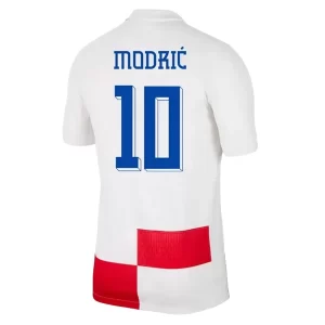 Goedkope Kroatië Luka Modric #10 Voetbaltenue EK 2024 Thuis tenue Korte Mouw Kopen