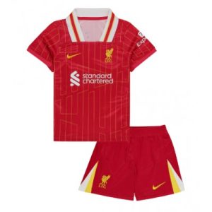 Kids Liverpool Thuis tenue 2024/25 Voetbalshirts Korte Mouw (+ Korte broeken)