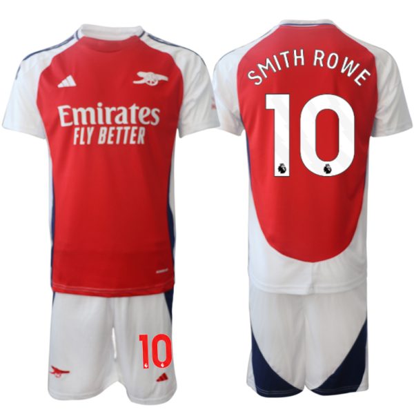 Goedkope 2024/25 Arsenal Emile Smith Rowe #10 Thuis tenue Korte Mouw (+ Korte broeken) Kopen