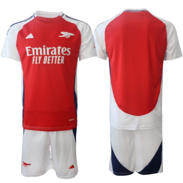 Goedkope 2024/25 Arsenal Thuis tenue Korte Mouw (+ Korte broeken) Kopen