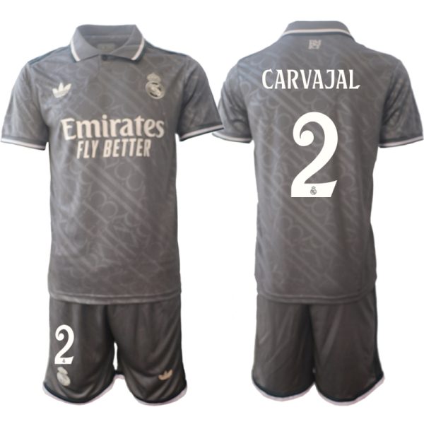 Goedkope Real Madrid Derde tenue 2024/25 Daniel Carvajal #2 Korte Mouw (+ Korte broeken) Kopen