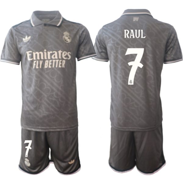 Goedkope Real Madrid Derde tenue 2024/25 Raul #7 Korte Mouw (+ Korte broeken) Kopen