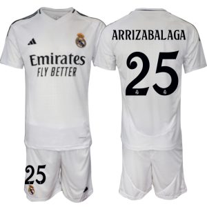 Goedkope Real Madrid Thuis tenue 2024/25 Kepa Arrizabalaga #25 Korte Mouw (+ Korte broeken) Kopen