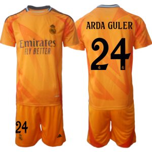 Goedkope Real Madrid Uit tenue 2024/25 Arda Guler #24 Korte Mouw (+ Korte broeken) Kopen