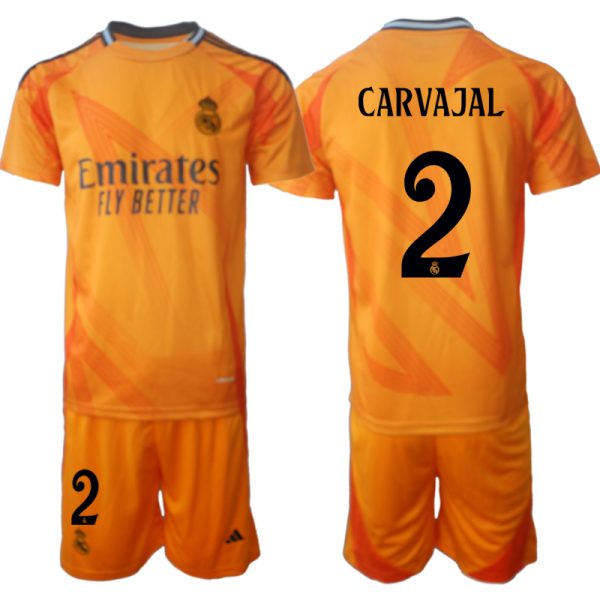 Goedkope Real Madrid Uit tenue 2024/25 Daniel Carvajal #2 Korte Mouw (+ Korte broeken) Kopen