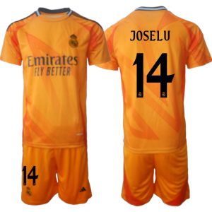 Goedkope Real Madrid Uit tenue 2024/25 Joselu #14 Korte Mouw (+ Korte broeken) Kopen