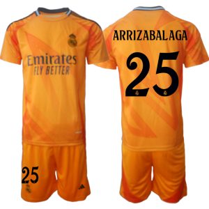 Goedkope Real Madrid Uit tenue 2024/25 Kepa Arrizabalaga #25 Korte Mouw (+ Korte broeken) Kopen