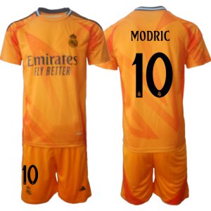 Goedkope Real Madrid Uit tenue 2024/25 Luka Modric #10 Korte Mouw (+ Korte broeken) Kopen