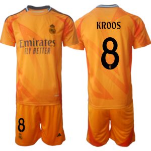 Goedkope Real Madrid Uit tenue 2024/25 Toni Kroos #8 Korte Mouw (+ Korte broeken) Kopen