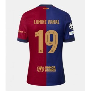 Koop 2024-25 Barcelona Thuis tenue Lamine Yamal #19 Voetbalshirt met korte mouwen