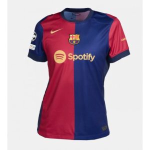 Koop Dames 2024-25 Barcelona Thuis tenue met korte mouwen