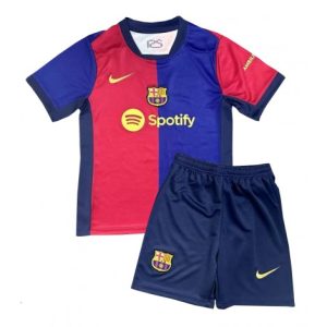 Koop kinder 2024-25 Barcelona Thuis tenue en short set