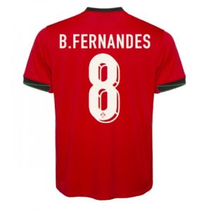 Kopen EK 2024 Portugal Thuis tenue Bruno Fernandes #8 Korte Mouw