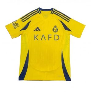 Nieuwe 2024-25 Al-Nassr Thuis tenue met korte mouwen voor Heren Kopen