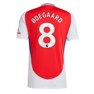 Nieuwe 2024-25 Arsenal Thuis tenue Martin Odegaard #8 met korte mouwen voor Heren Kopen