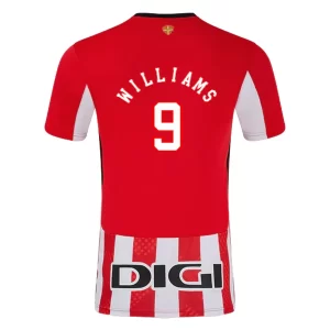 Nieuwe 2024-25 Athletic Bilbao Thuis tenue Iñaki Williams #9 met korte mouwen voor Heren Kopen