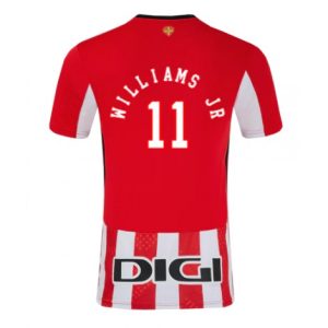 Nieuwe 2024-25 Athletic Bilbao Thuis tenue Nico Williams #11 met korte mouwen voor Heren Kopen