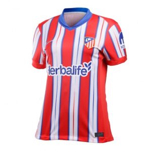 Nieuwe 2024-25 Atletico Madrid Thuis tenue met korte mouwen voor Dames Kopen