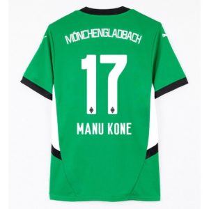 Nieuwe 2024-25 Borussia Monchengladbach Uit tenue Manu Kone #17 met korte mouwen voor Heren Kopen