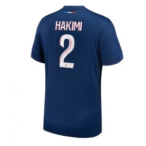 Nieuwe 2024-25 Paris Saint-Germain Thuis tenue Achraf Hakimi #2 met korte mouwen voor Heren Kopen