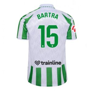 Nieuwe 2024-25 Real Betis Thuis tenue Marc Bartra #15 met korte mouwen voor Heren Kopen