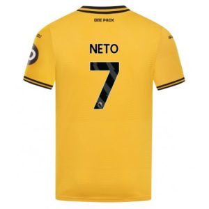 Nieuwe 2024-25 Wolves Thuis tenue Pedro Neto #7 met korte mouwen voor Heren Kopen