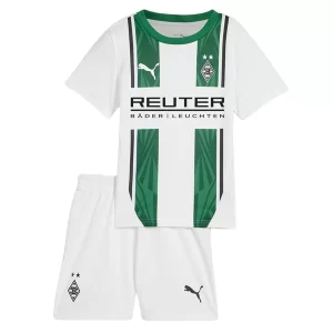 Nieuwe Kinder 2024-25 Borussia Monchengladbach Thuis tenue Korte Mouw (+ Korte broeken) Kopen