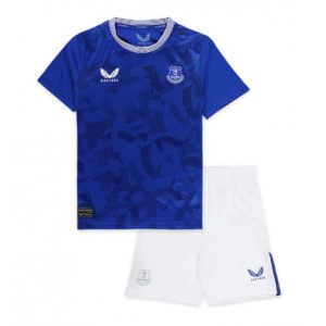 Nieuwe Kinder 2024-25 Everton Thuis tenue Korte Mouw (+ Korte broeken) Kopen