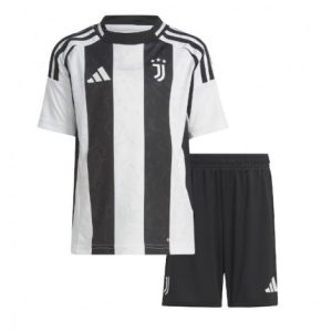 Nieuwe Kinder 2024-25 Juventus Thuis tenue Korte Mouw (+ Korte broeken) Kopen