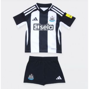 Nieuwe Kinder 2024-25 Newcastle United Thuis tenue Korte Mouw (+ Korte broeken) Kopen