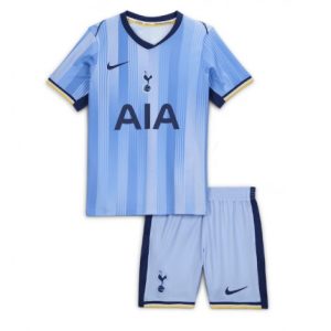 Nieuwe Kinder 2024-25 Tottenham Hotspur Uit tenue Korte Mouw (+ Korte broeken) Kopen