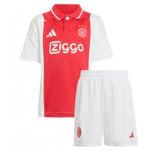 Nieuwe kinder 2024-25 Ajax Thuis tenue Korte Mouw (+ Korte broeken) Kopen